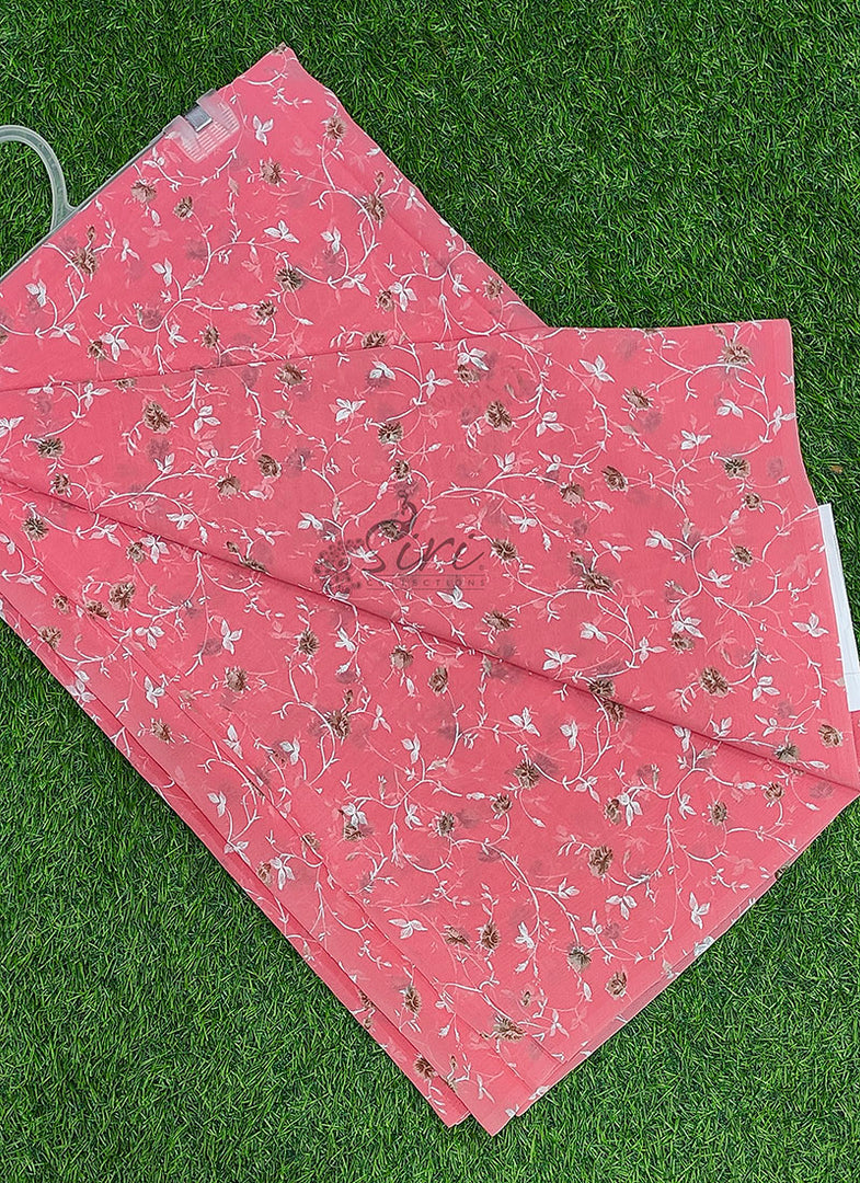 Garden Vareli Latest Uno Tarangini Georgette Saree