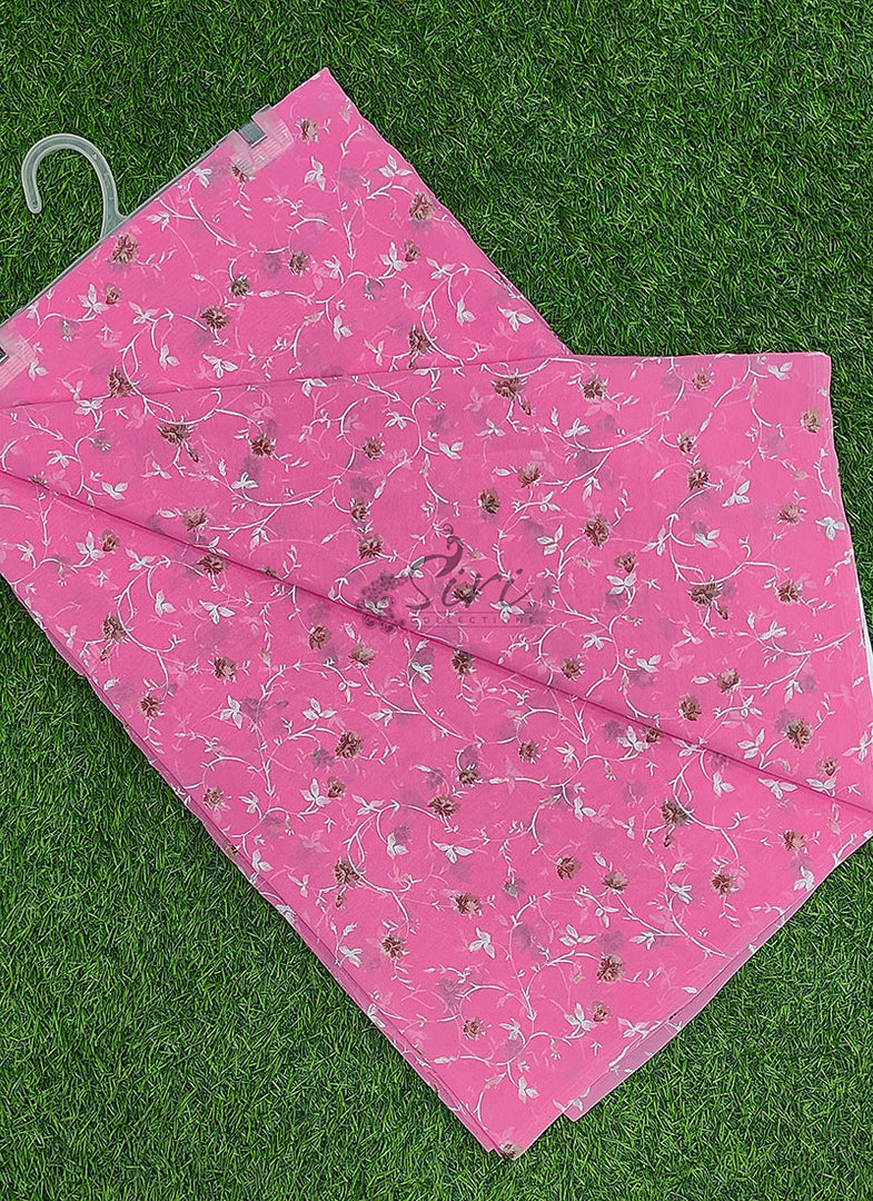 Garden Vareli Latest Uno Tarangini Georgette Saree