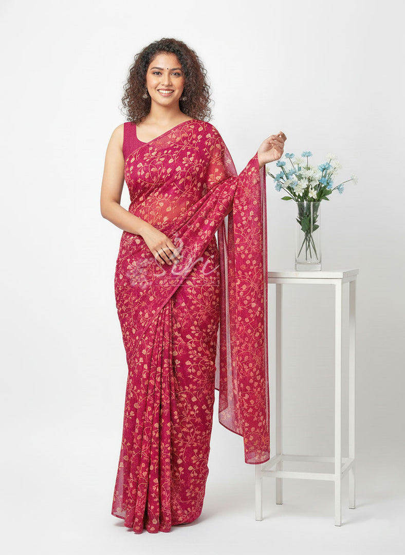 Latest Garden Vareli Latest Uno Tarangini Georgette Saree