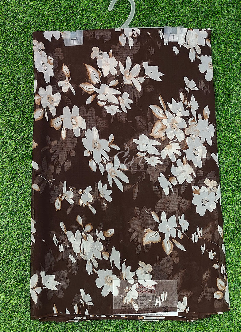 Garden Vareli Latest Uno Tarangini Georgette Saree