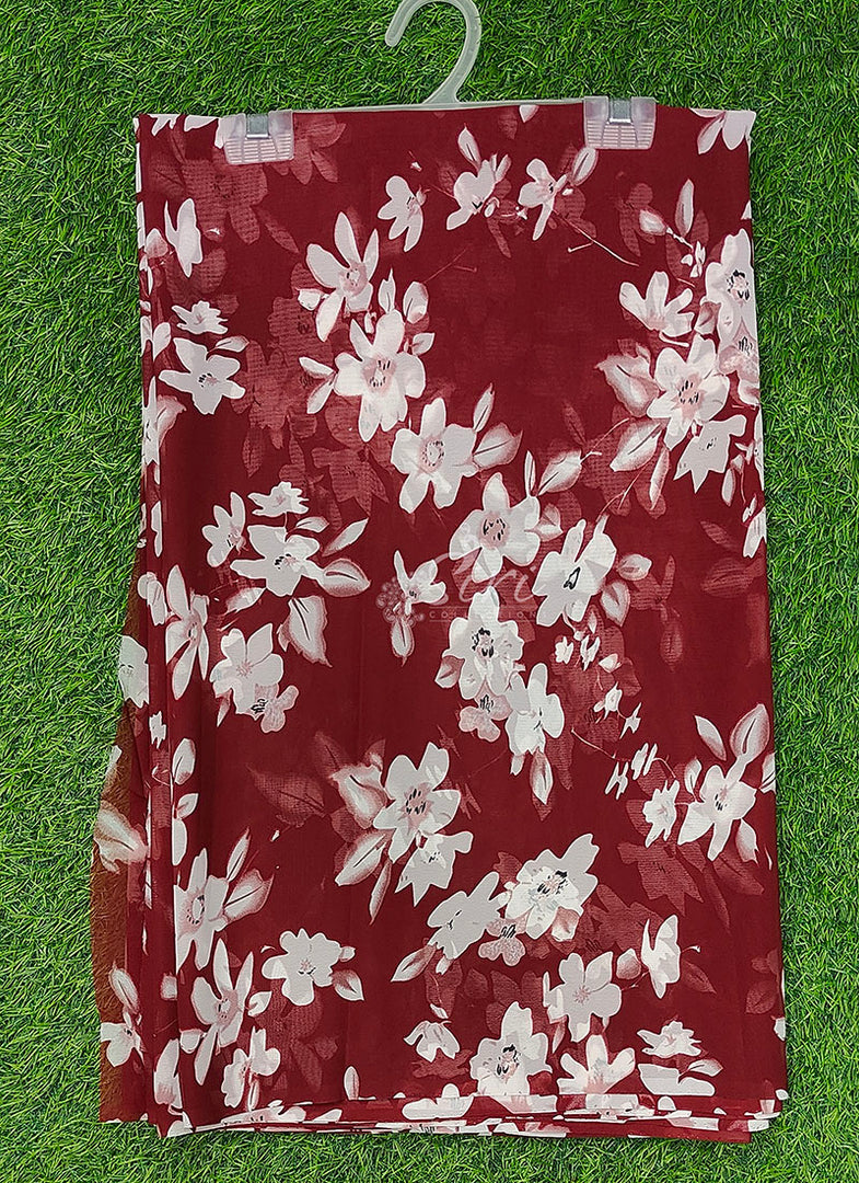 Garden Vareli Latest Uno Tarangini Georgette Saree