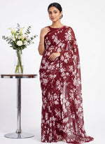 Load image into Gallery viewer, Garden Vareli Latest Uno Tarangini Georgette Saree