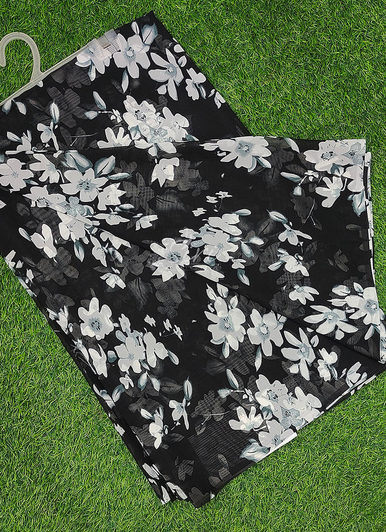Garden Vareli Latest Uno Tarangini Georgette Saree