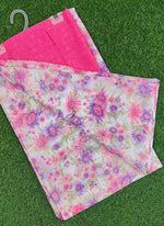 Load image into Gallery viewer, Beautiful Garden Vareli Printed Lentus Saree

