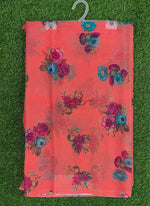 Load image into Gallery viewer, Beautiful Garden Vareli Printed Lentus Saree
