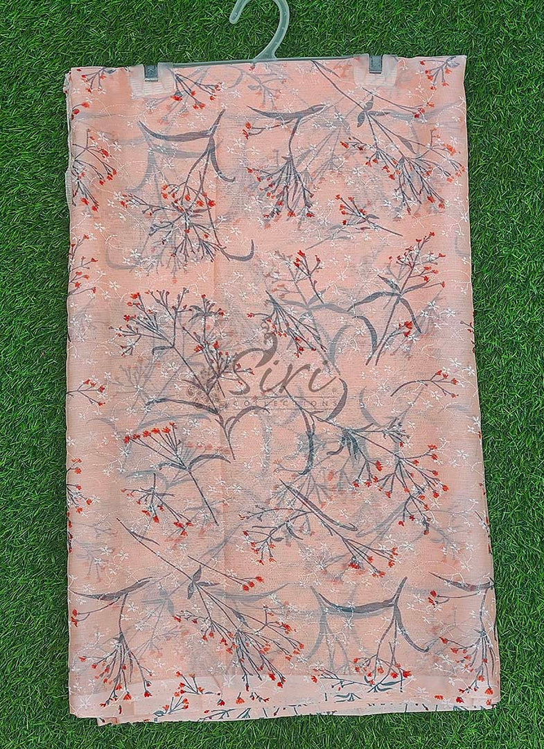 Latest Beautiful Printed Nara Chiffon Saree