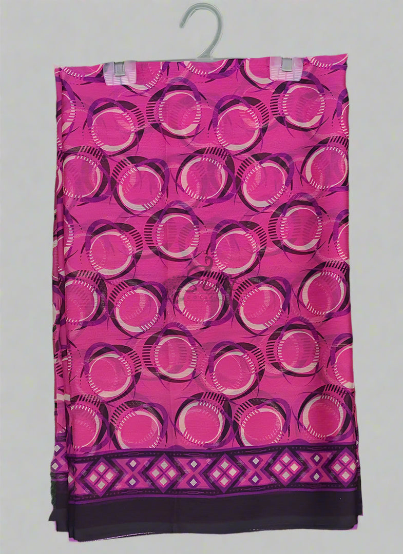 Beautiful Garden Vareli Printed Nova Nara Chiffon Saree