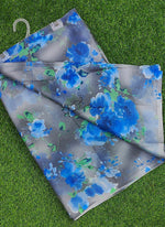 Load image into Gallery viewer, High Quality Garden Vareli Floral Printed Nara Chiffon Saree
