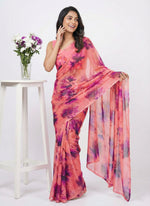 Load image into Gallery viewer, High Quality Garden Vareli Printed Nara Chiffon Saree
