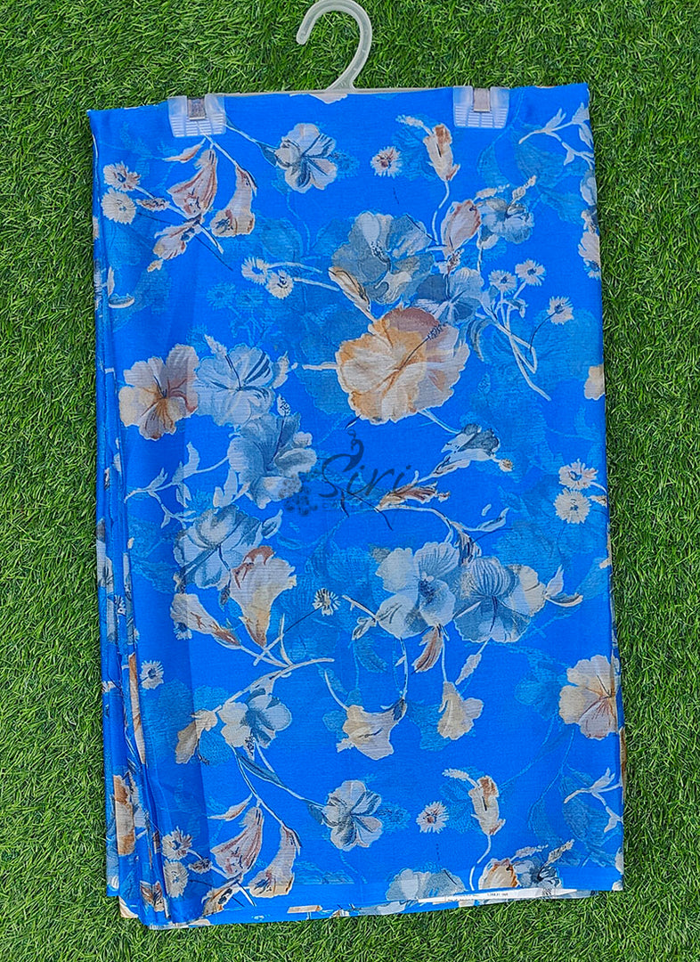 Garden Vareli Printed Nara Chiffon Saree