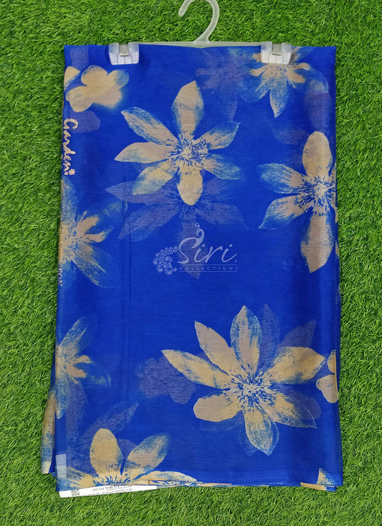 Latest Garden Vareli Printed Nara Chiffon Saree