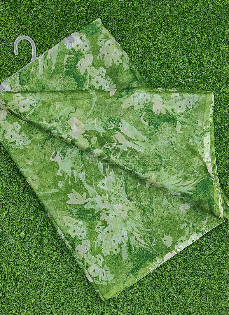 Garden Vareli Printed Nara Chiffon Saree