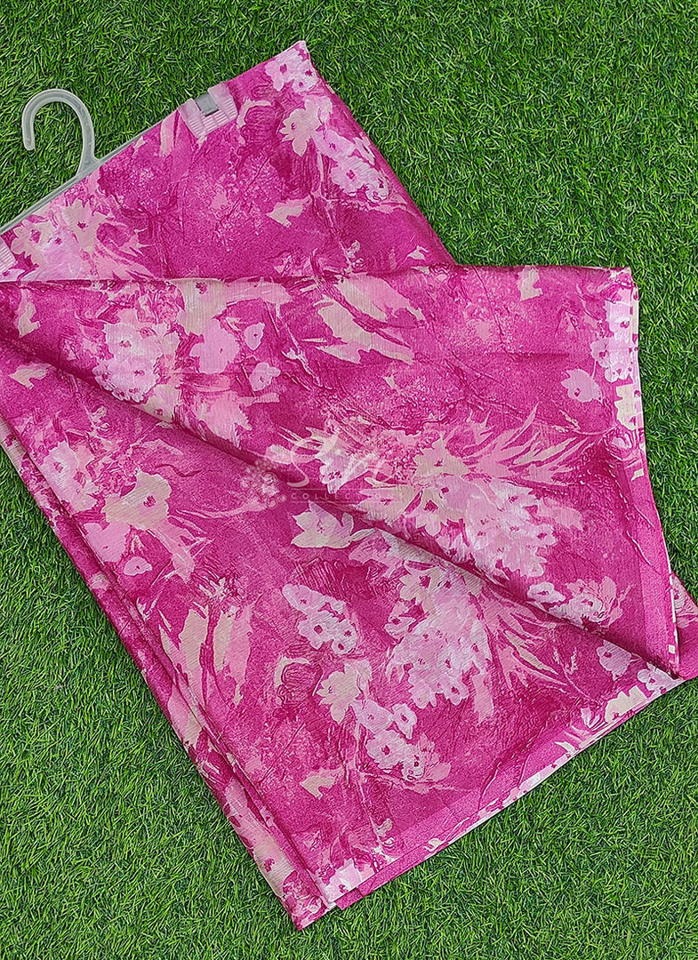 Garden Vareli Printed Nara Chiffon Saree