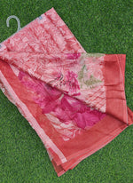 Load image into Gallery viewer, Beautiful Garden Vareli Printed Nova Nara Chiffon Saree
