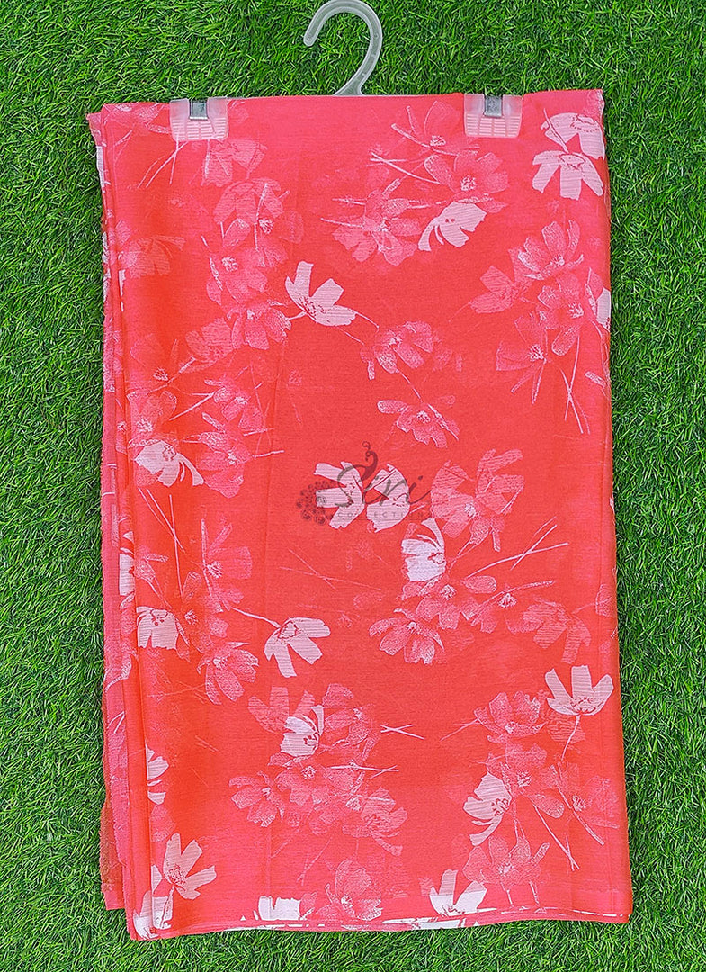 Authentic Garden Vareli Nara Chiffon Saree
