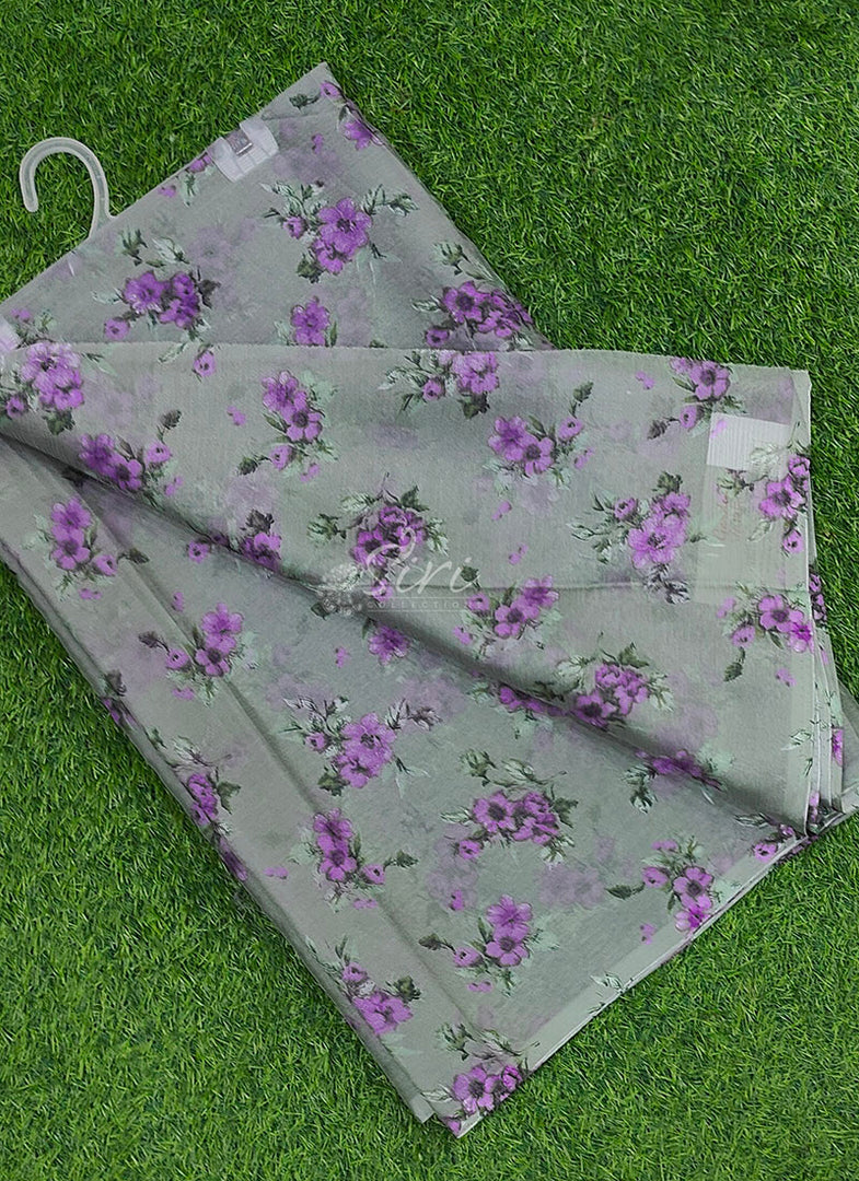 Authentic Garden Vareli Nara Chiffon Saree