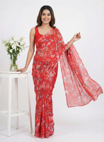 Load image into Gallery viewer, High Quality Garden Vareli Printed Nara Chiffon Saree