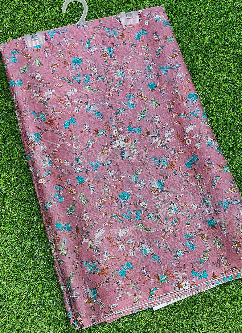 Latest Garden Vareli Printed Nara Chiffon Saree