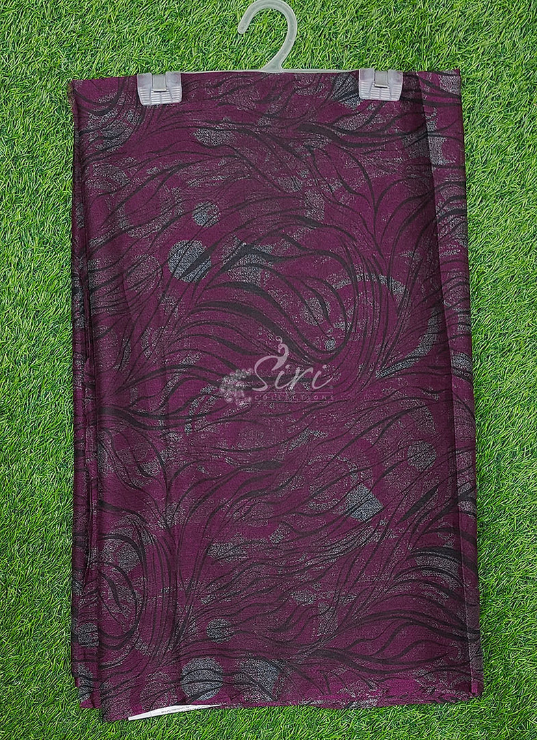 Latest Garden Vareli Printed Nara Chiffon Saree