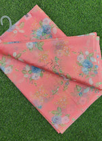 Load image into Gallery viewer, Beautiful Garden Vareli Printed Nara Chiffon Saree
