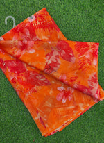 Load image into Gallery viewer, Beautiful Garden Vareli Printed Nara Chiffon Saree
