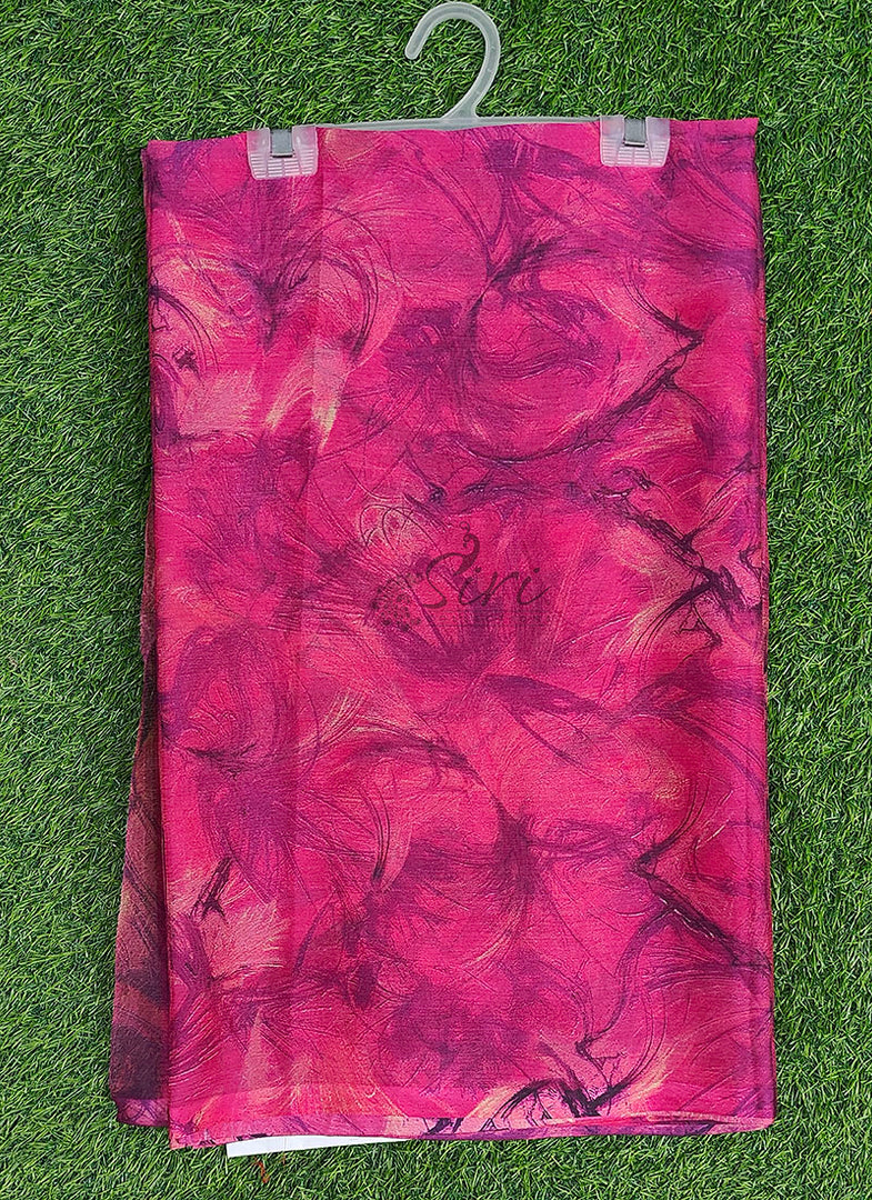 Latest Garden Vareli Printed Nara Chiffon Saree