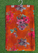 Load image into Gallery viewer, Beautiful Garden Vareli Printed Nara Chiffon Saree
