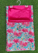 Load image into Gallery viewer, Garden Vareli Printed Nara Chiffon Saree with Blouse
