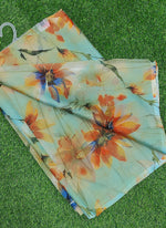 Load image into Gallery viewer, Latest Garden Vareli Printed Nara Chiffon Saree
