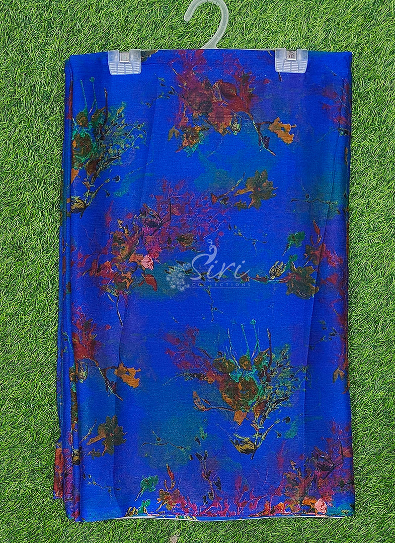 Latest Garden Vareli Printed Nara Chiffon Saree