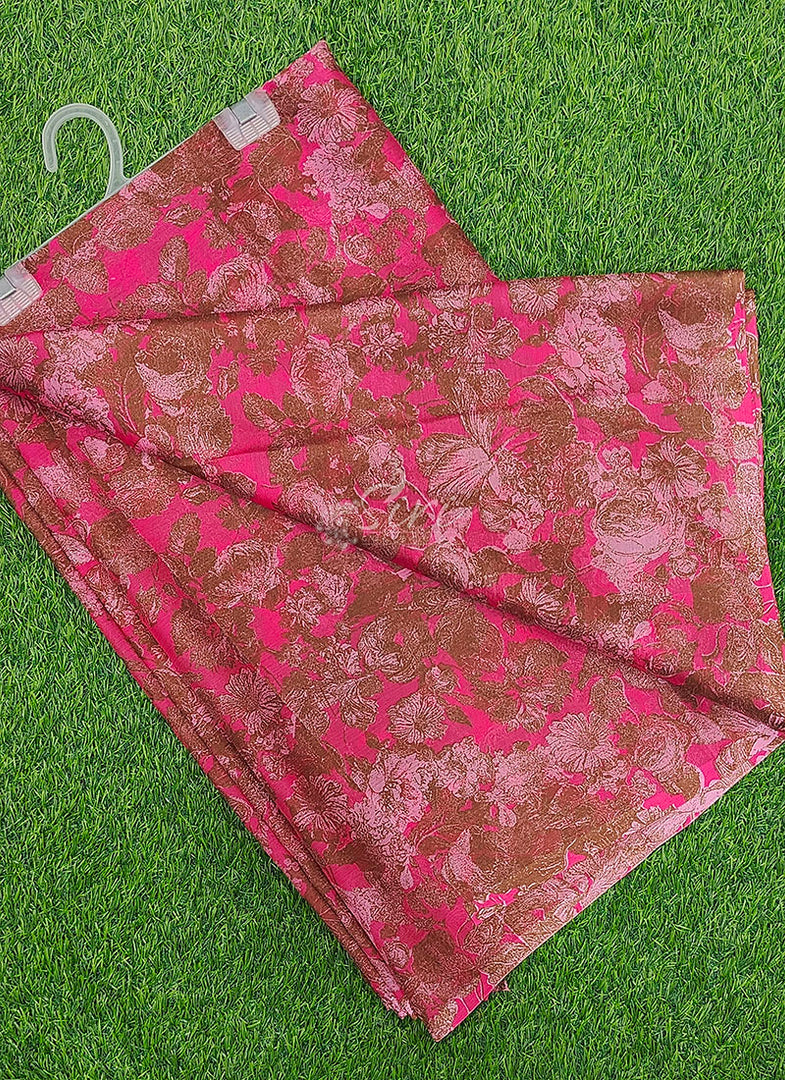 Latest Garden Vareli Printed Nara Chiffon Saree