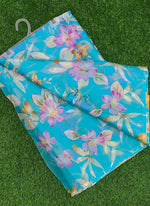 Load image into Gallery viewer, Latest Garden Vareli Printed Nara Chiffon Saree
