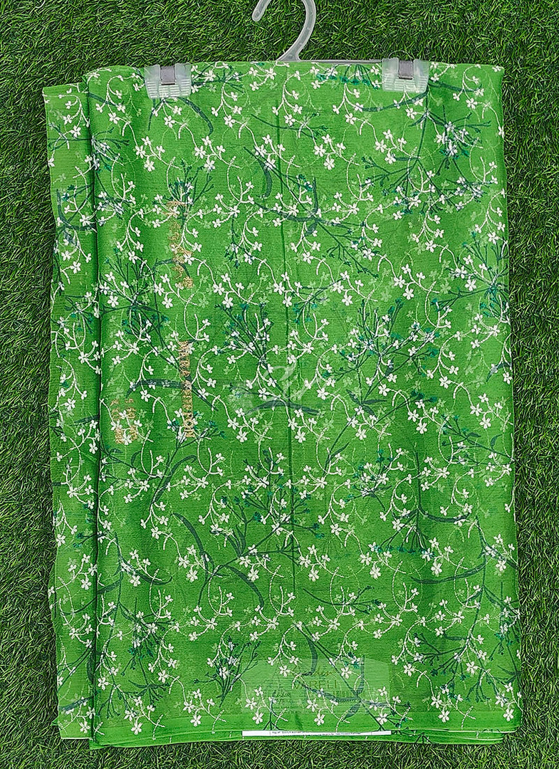 Latest Garden Vareli Printed Nara Chiffon Saree
