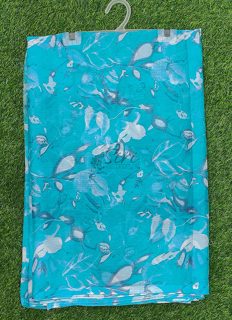 Latest Garden Vareli Printed Nara Chiffon Saree