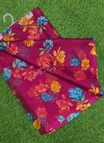 Load image into Gallery viewer, Latest Garden Vareli Printed Nara Chiffon Saree
