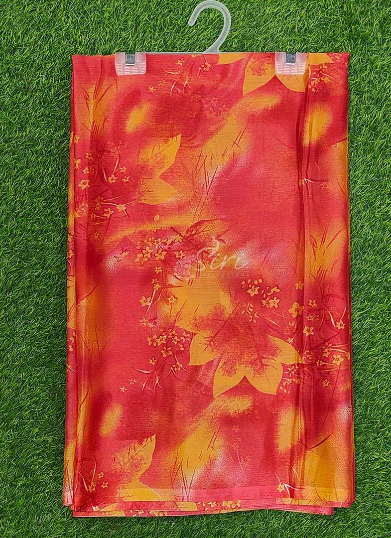 Latest Garden Vareli Printed Nara Chiffon Saree