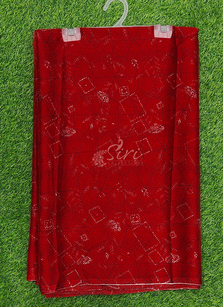 Garden Vareli Printed Nara Chiffon Saree