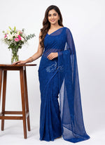 Load image into Gallery viewer, Garden Vareli Printed Nara Chiffon Saree