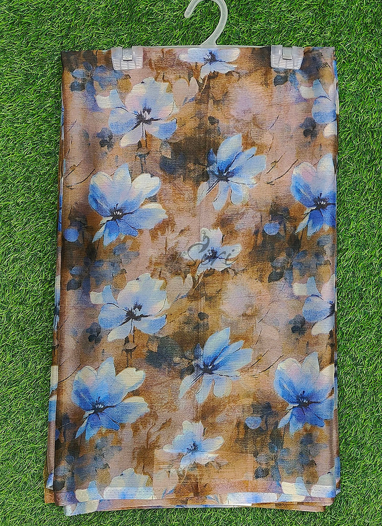 Garden Vareli Printed Nara Chiffon Saree