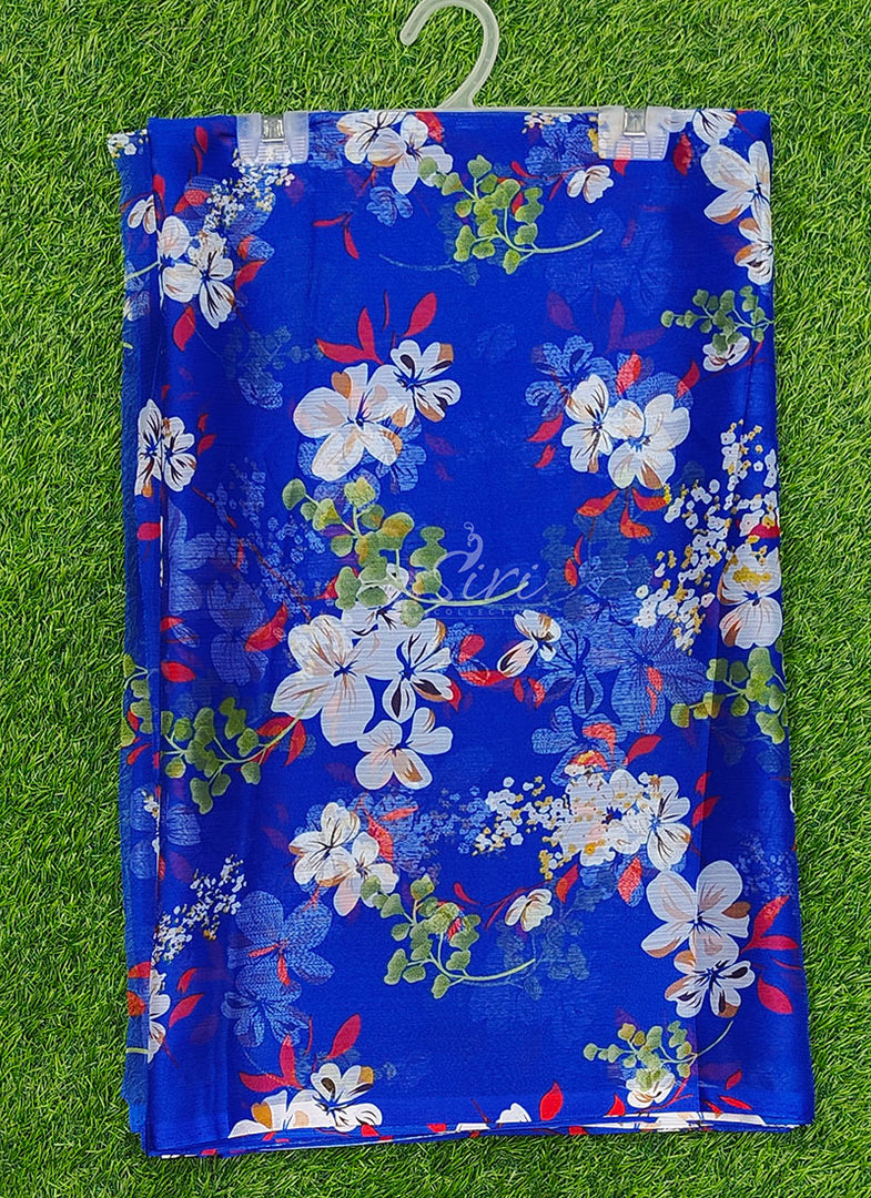 High Quality Garden Vareli Printed Nara Chiffon Saree