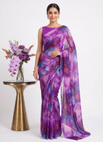 Load image into Gallery viewer, High Quality Garden Vareli Printed Nara Chiffon Saree