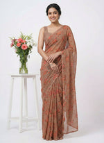 Load image into Gallery viewer, High Quality Garden Vareli Printed Nara Chiffon Saree