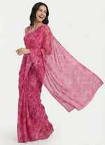 Load image into Gallery viewer, High Quality Garden Vareli Printed Nara Chiffon Saree