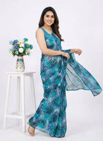 Load image into Gallery viewer, High Quality Garden Vareli Printed Nara Chiffon Saree