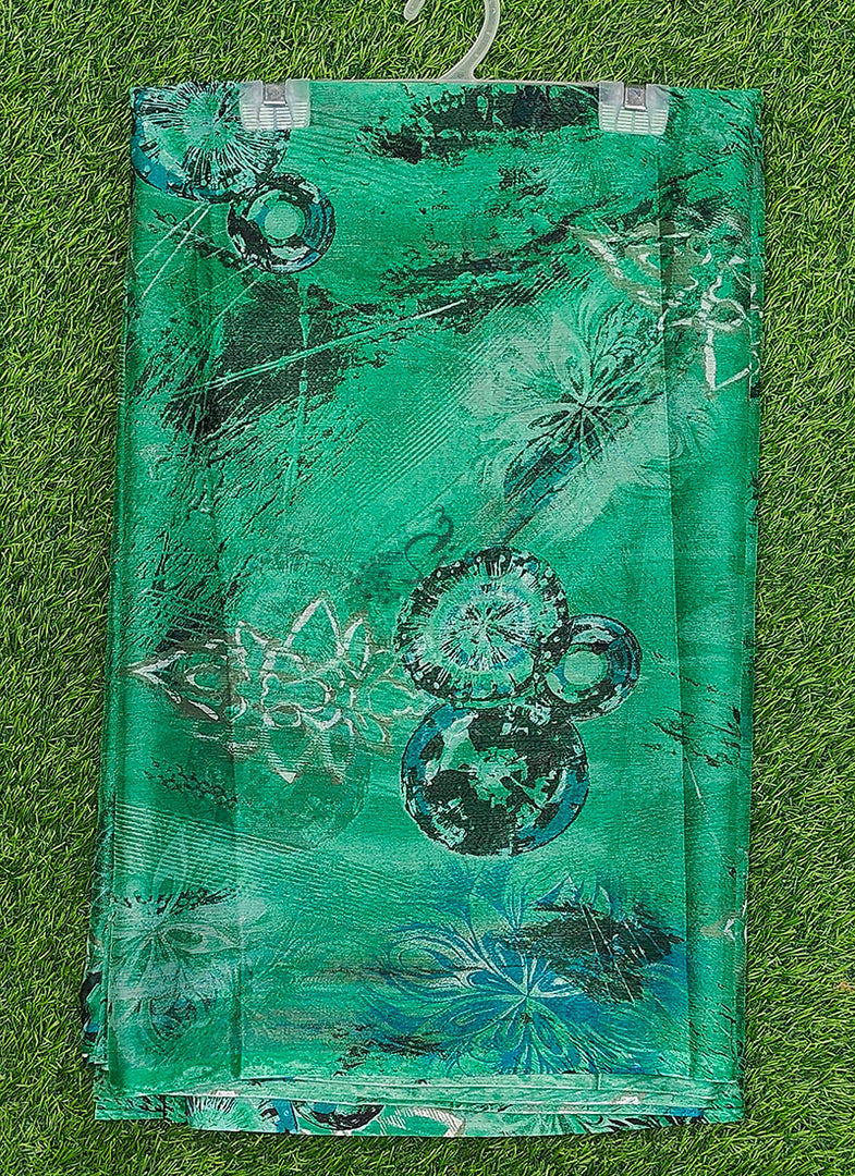 High Quality Garden Vareli Printed Nara Chiffon Saree