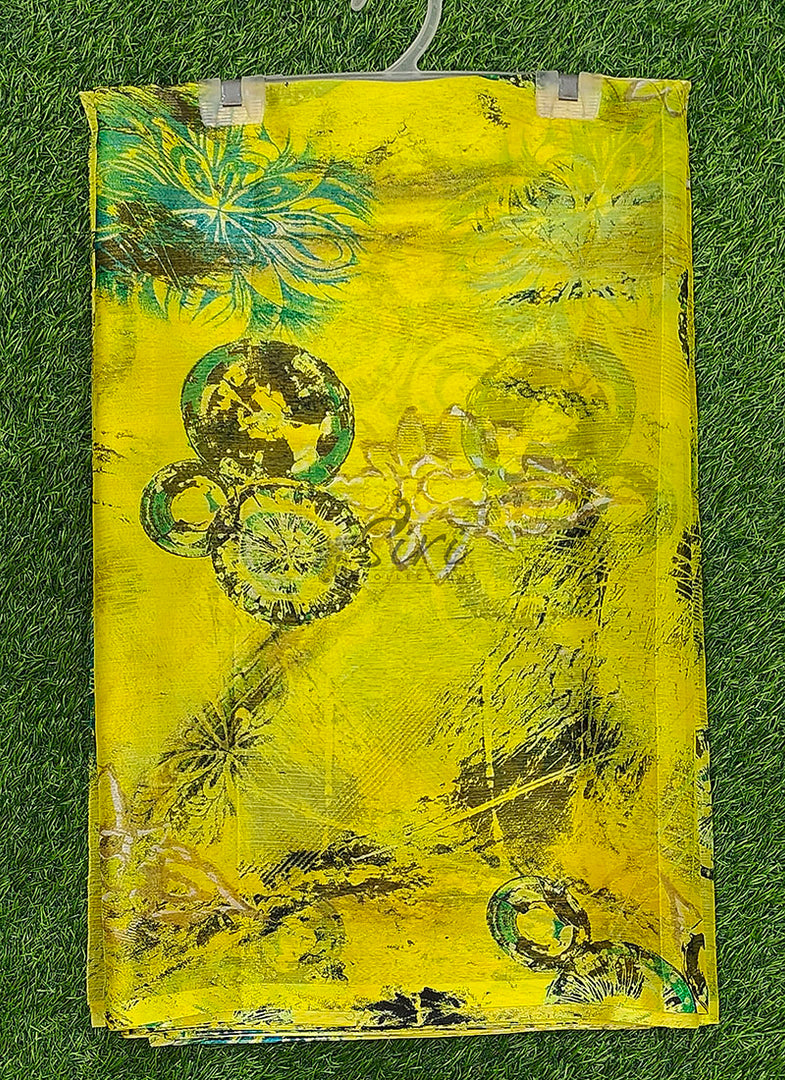 High Quality Garden Vareli Printed Nara Chiffon Saree