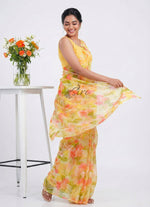 Load image into Gallery viewer, High Quality Garden Vareli Printed Nara Chiffon Saree