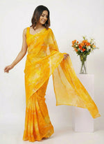 Load image into Gallery viewer, High Quality Garden Vareli Printed Nara Chiffon Saree