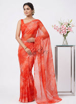 Load image into Gallery viewer, High Quality Garden Vareli Printed Nara Chiffon Saree