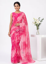 Load image into Gallery viewer, High Quality Garden Vareli Printed Nara Chiffon Saree